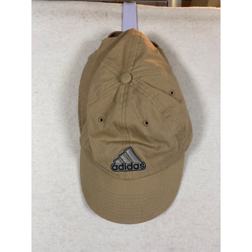 Adidas Tan & Navy One Size Fits All Cotton‎ Cap